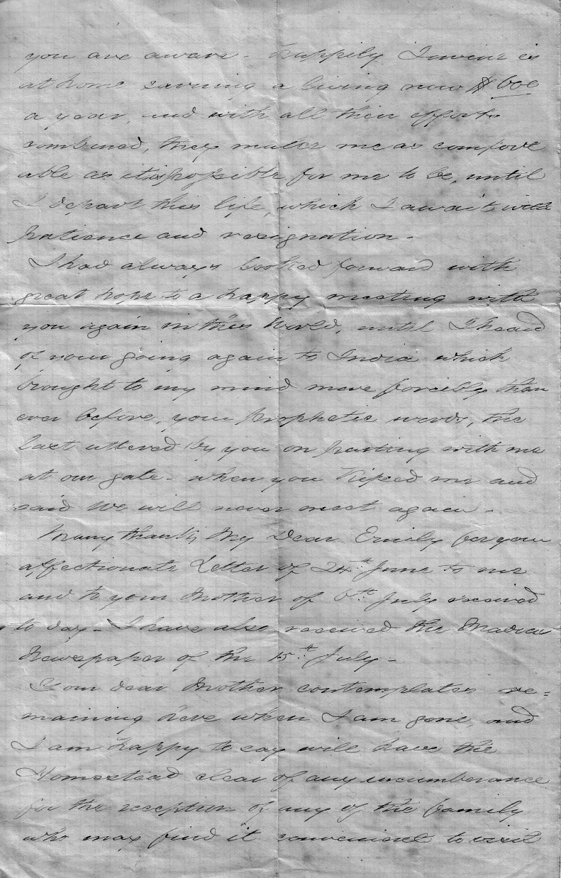 Letter from Stephen Binney - page 2