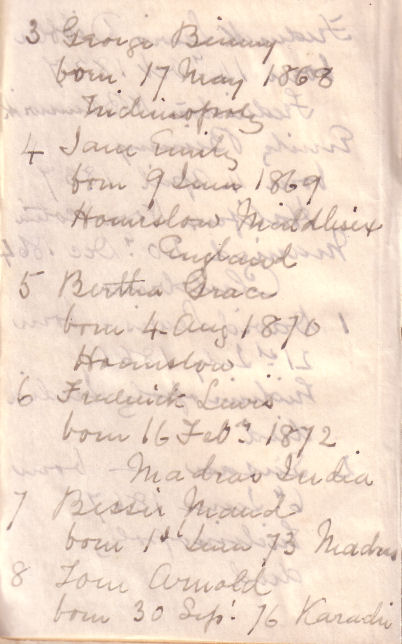 Prayer book belonging to Frederick Dibblee