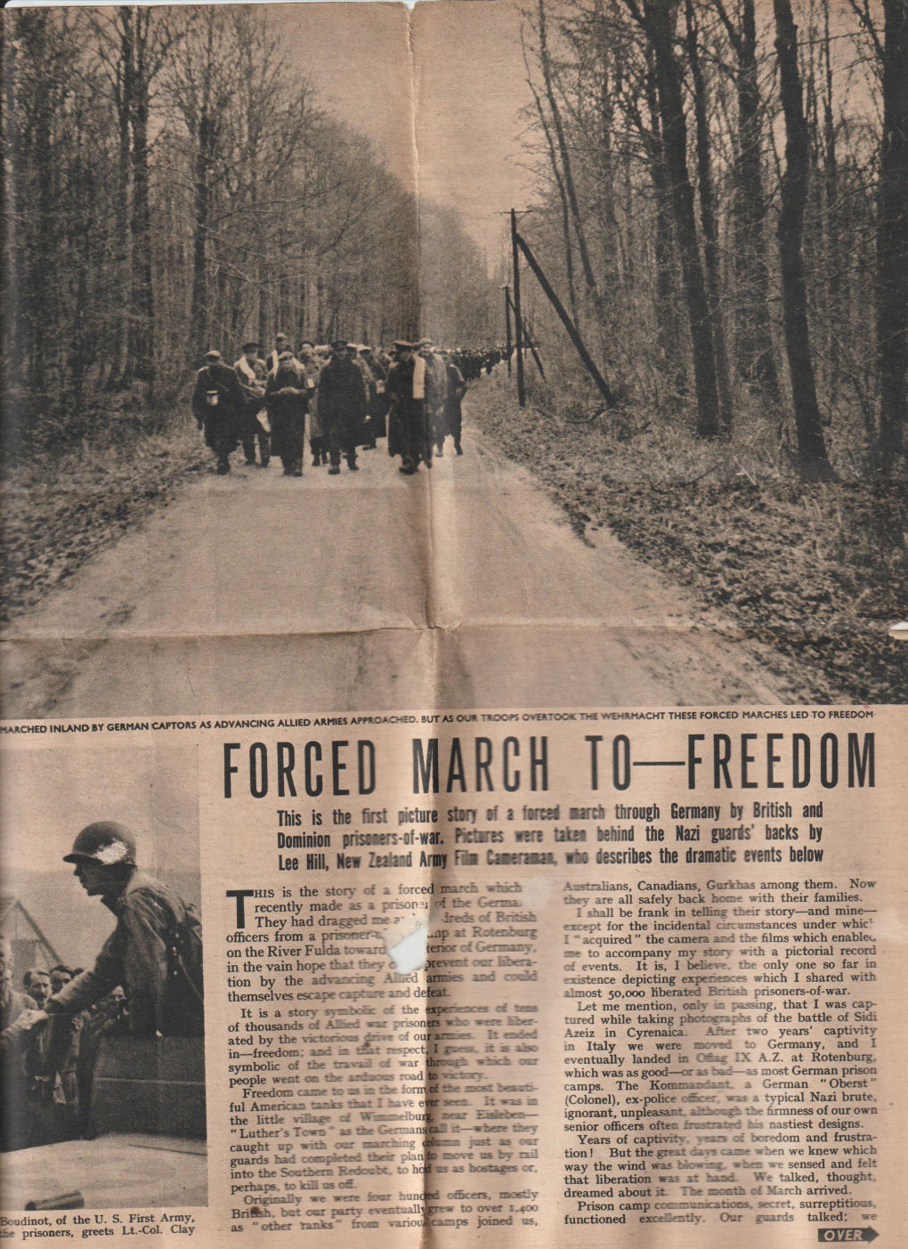 Forced March of POWs