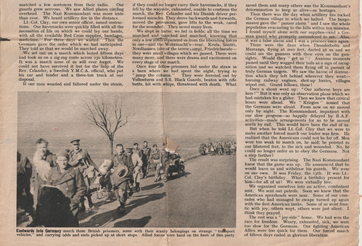 Early Dibblees Forced March