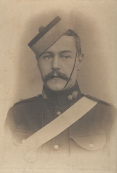 Frederick Lewis Dibblee junior in uniform