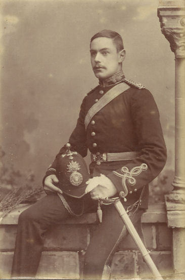 Frederick Lewis Dibblee junior in uniform