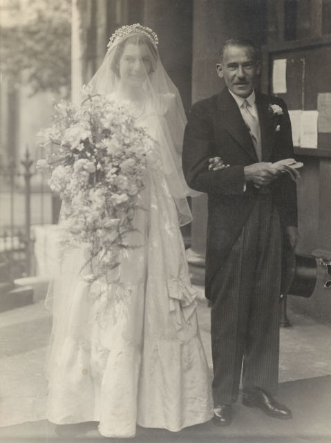 John and Celia Dibblee's wedding