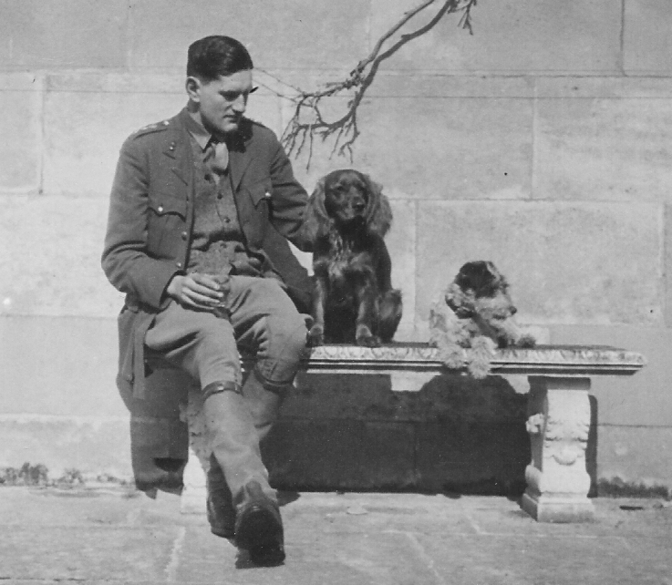 John with his dog Whiskey