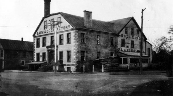 Risteens Factory, built in former George J. Dibblee home