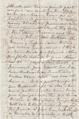 Letter to Catharine Eckfort