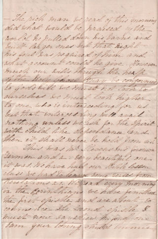 Letter from Emily Eckford to mother