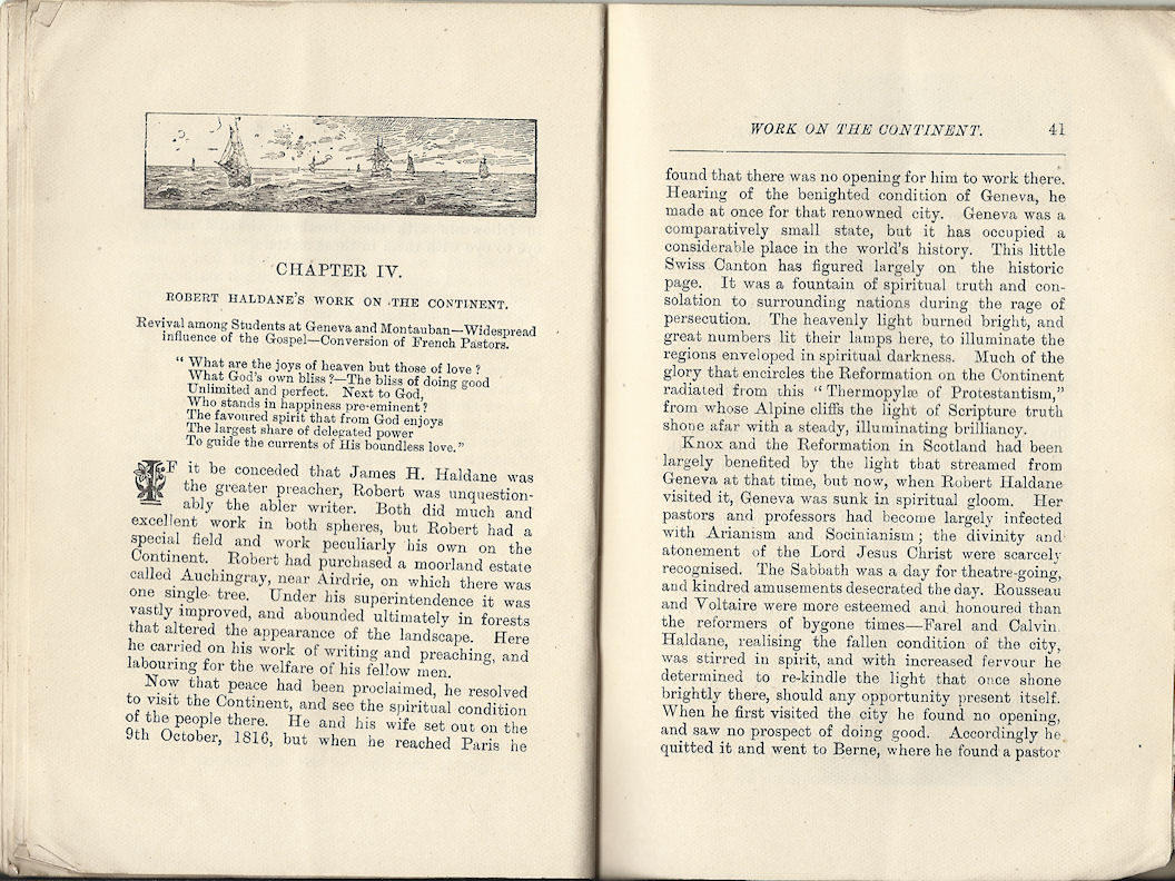 Robert and James Haldane booklet