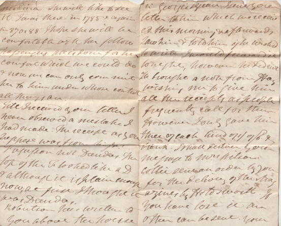 James Haldane's letter