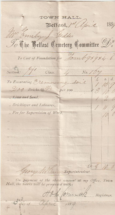 Documents about Andrew Geddes death 