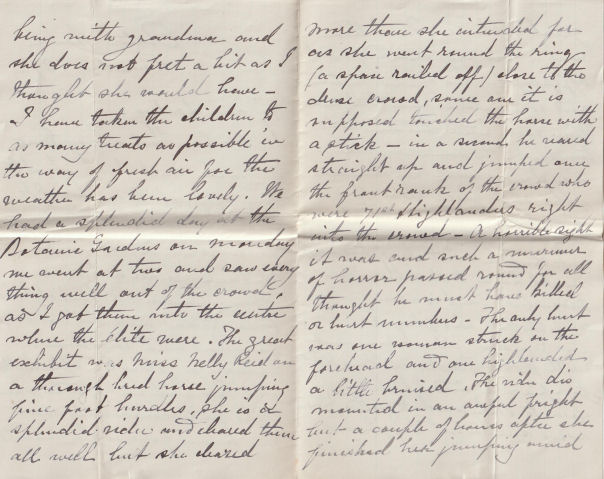 Letter from Andrew Geddes