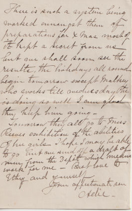 Letter from Andrew Geddes