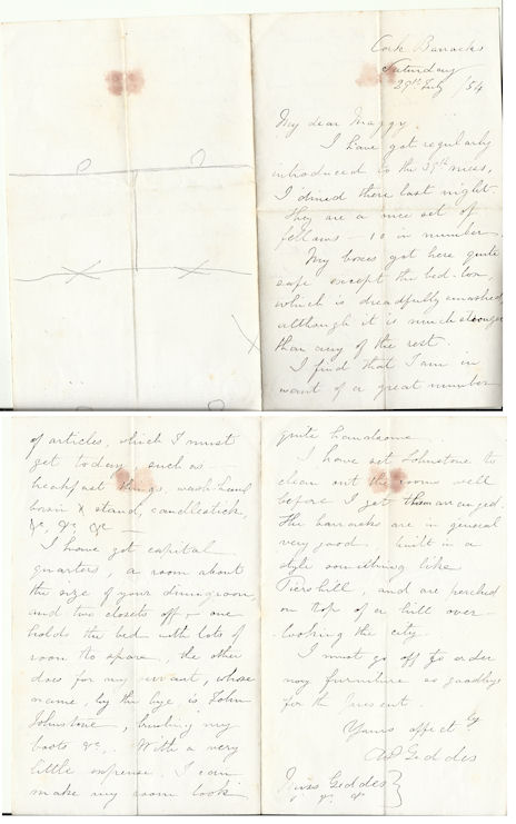 Letter from Andrew Geddes