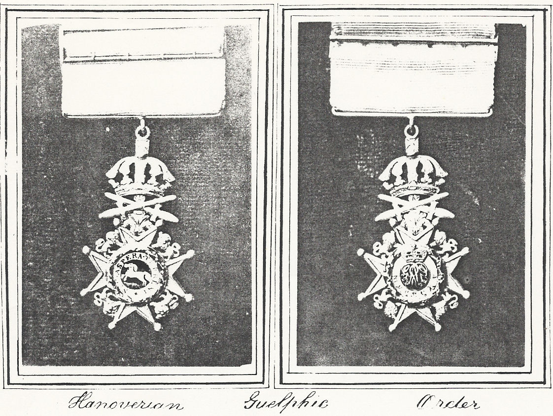 badge of the Knight of the Royal Hanoverian Guelphic Order