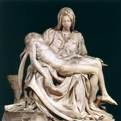 1499 Pieta by Michelangelo (1475-1564)