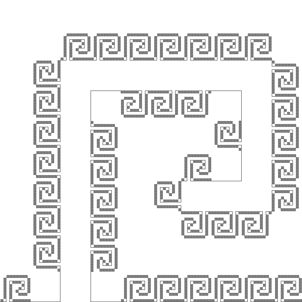 Fractal Greek Key - generation 3