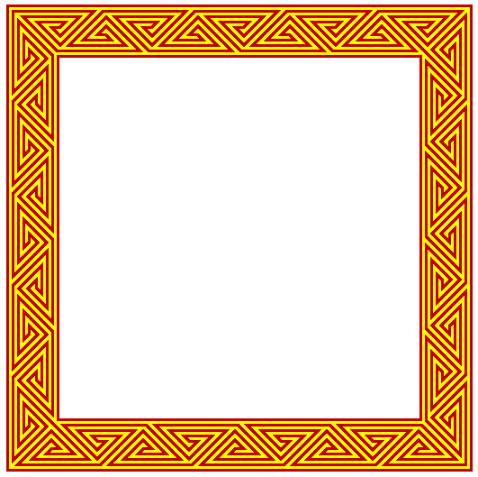 Welsh key border