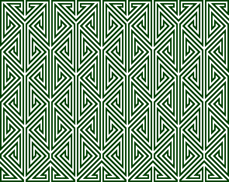 triangular 2 dimensional Greek key