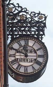 Dales Brewery clock