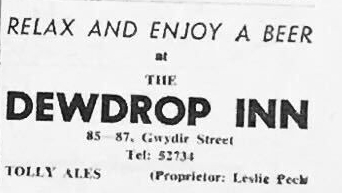 Ad for Dewdrop Inn