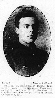 photo of Pte Bensted