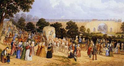 Opening of the Stockton and Darlington Railway