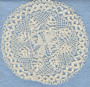 Maltese lace mat