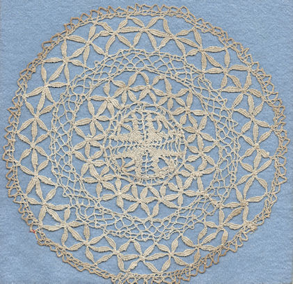 Maltese lace mat