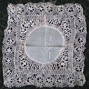 Maltese lace mat