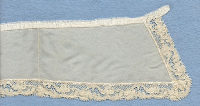Machine lace collar