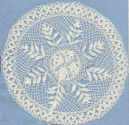 Maltese lace mat
