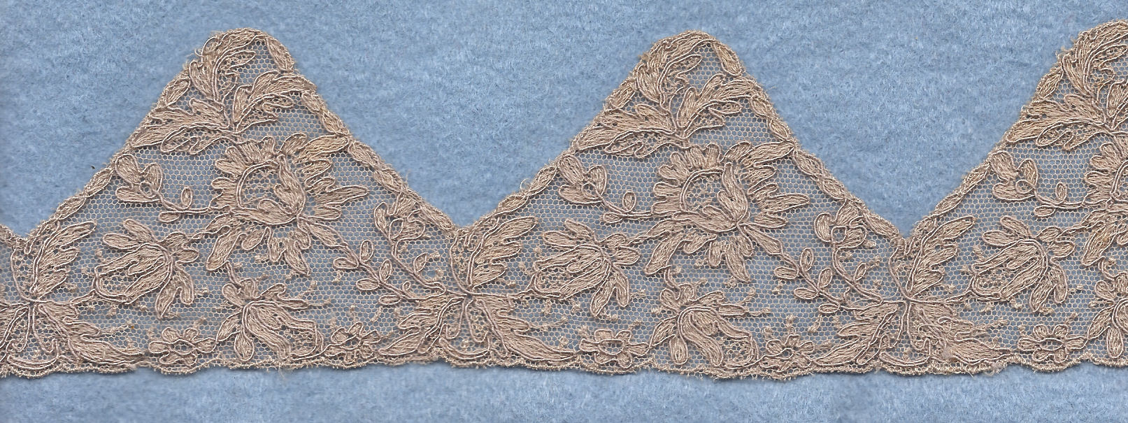 Embroidered lace