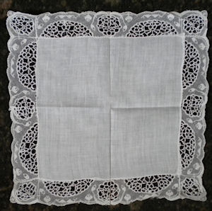 Machine lace - mat