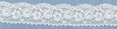 Machine lace edging