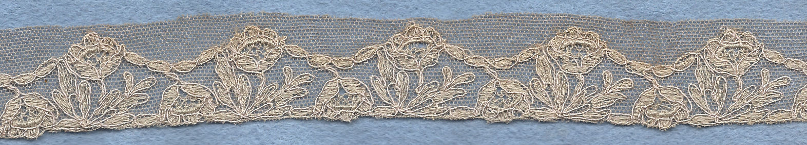 Embroidered lace