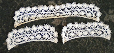 Cuff with raised tallies