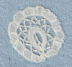 Single Honiton lace motif