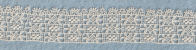 Machine lace edging