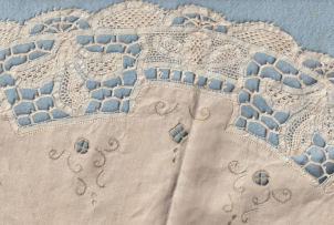 Mixed tape lace - mat