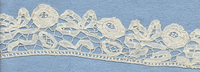 Honiton lace edging