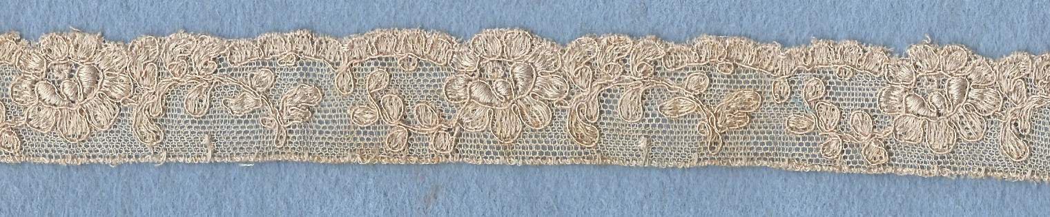 Embroidered lace