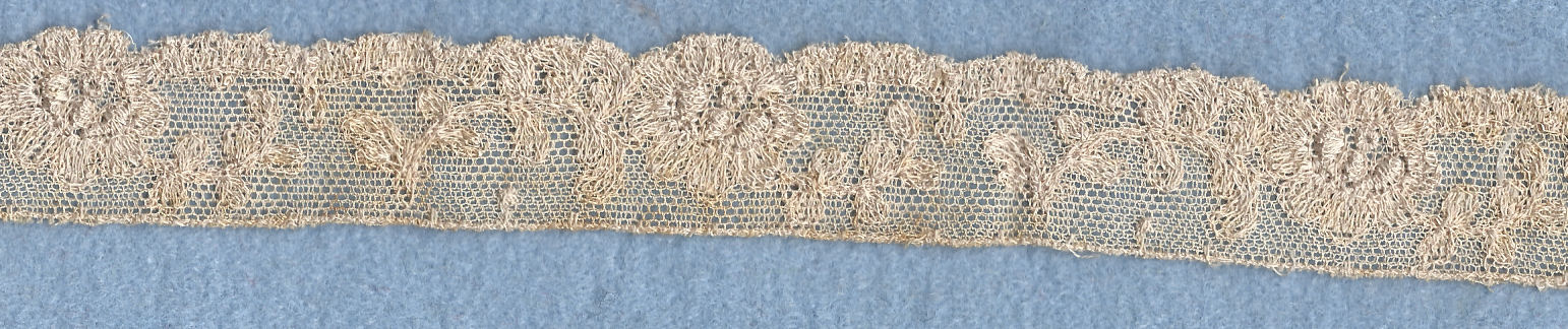 Embroidered lace