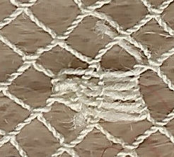Machine-made lace - tallies