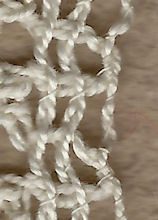 Machine lace - footsides