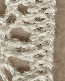 Machine lace - footsides