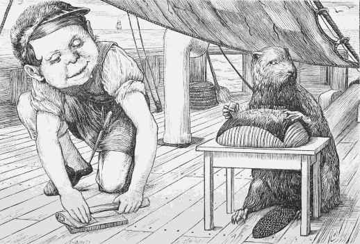 Hunting of the Snark - beaver lacemaker