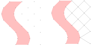 Trail headside pattern