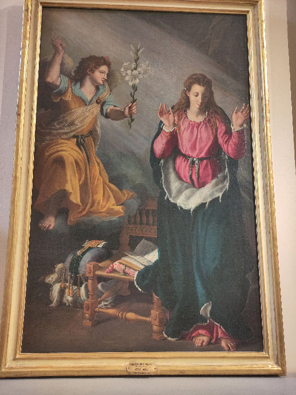 L'Annunciazone by Alessandro Allori