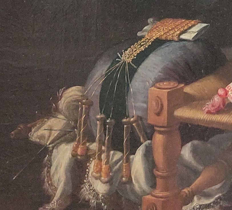 detail from L'Annunciazone by Alessandro Allori