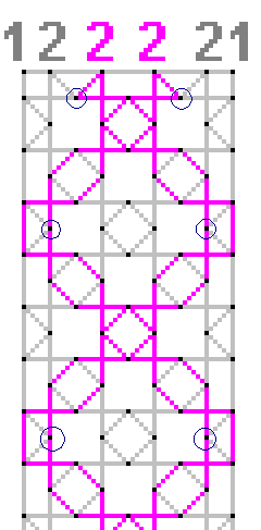 Pattern of lace